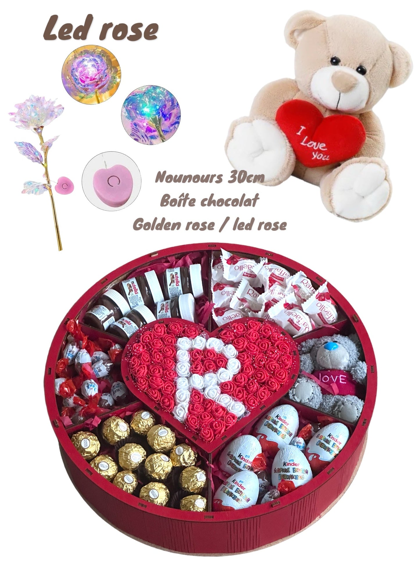 Coffret chocolat cadeau personalise